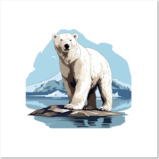 Arctic Polar Bear Posters and Art